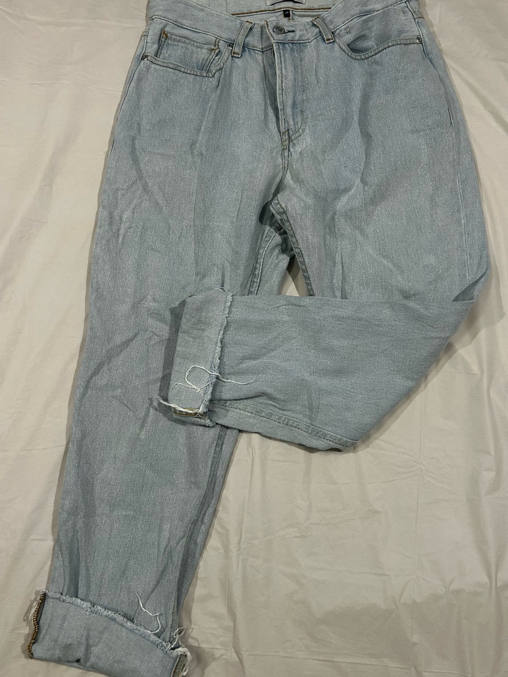 Vintage Y2K Quiksilver Light Wash Loose Fit Jeans Size 29